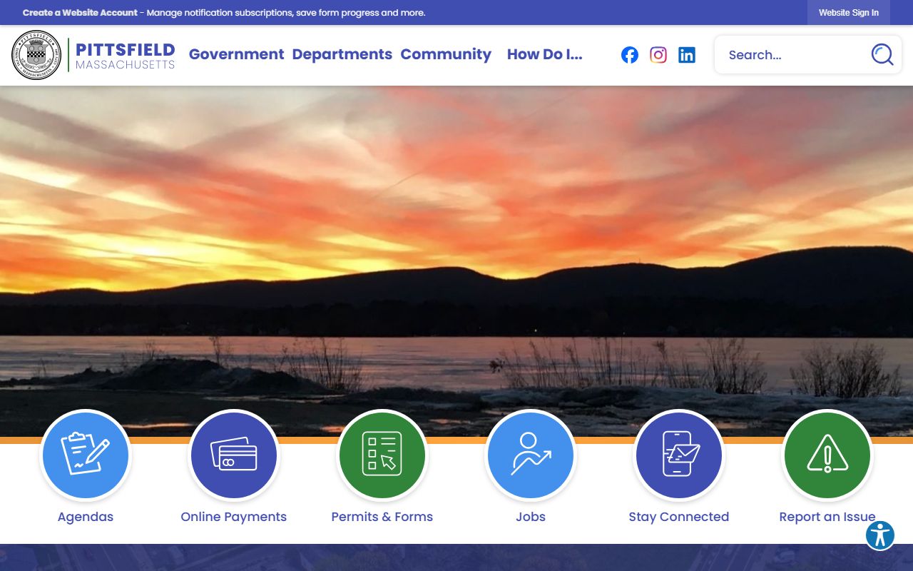 Pittsfield residents directory city clerk office page